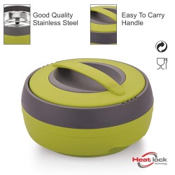 Asian Cosmos Inner Steel Casserole, 2500 ml, Green|PU Insulated| BPA Free | Odour Proof| Food Grade | Easy to Carry | Easy to Store | Ideal for Chapatti | Roti | Serving Casserole Asian Cosmos Inner Steel Casserole, 2500 ml, Green|PU Insulated| BPA Free | Odour Proof| Food Grade | Easy to Carry | Easy to Store | Ideal for Chapatti | Roti | Serving Casserole