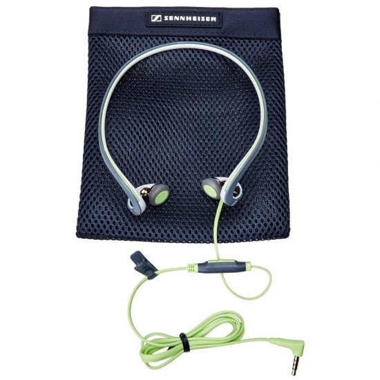 Sennheiser PMX 686G Wired In Ear Earphones with mic GreenGrey Sennheiser PMX 686G Wired In Ear Earphones with mic GreenGrey