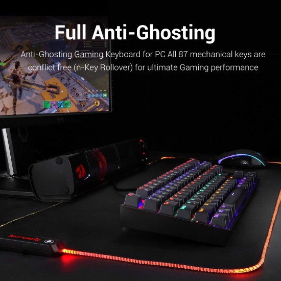 Redragon Kumara K552 Rainbow LED Backlit TKL Ten Key-Less Mechanical Wired Gaming Keyboard Without Numlock Keys (Black)Redragon Kumara K552 Rainbow LED Backlit TKL Ten Key-Less Mechanical Wired Gaming Keyboard Without Numlock Keys (Black) Redragon Kumara K552 Rainbow LED Backlit TKL Ten Key-Less Mechanical Wired Gaming Keyboard Without Numlock Keys (Black)Redragon Kumara K552 Rainbow LED Backlit TKL Ten Key-Less Mechanical Wired Gaming Keyboard Without Numlock Keys (Black)