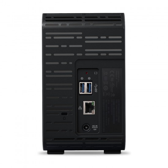 Western Digital My Cloud EX Ultra 2-Bay Diskless Network Attached Storage 3.0 USB (Black) Western DigitalBVBZ0000NCH-BESN