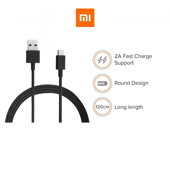 Mi Type B/Micro USB 120cm fast Charging cable|480mbps support Mi Type B/Micro USB 120cm fast Charging cable|480mbps support