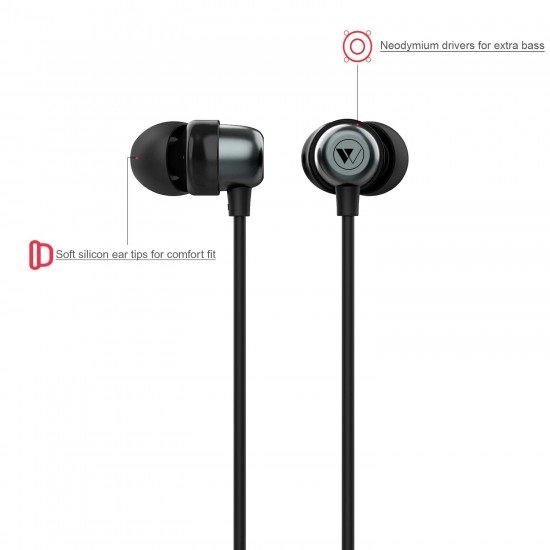 Wings Ultimo Bluetooth Wireless Earphones with Extra Bass Wings Ultimo Bluetooth Wireless Earphones with Extra Bass