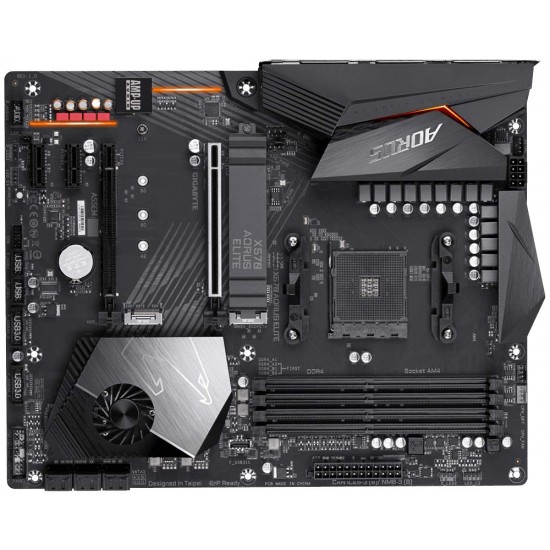 GIGABYTE X570 AORUS Elite Motherboard with 12+2 Phases Digital VRM GIGABYTE X570 AORUS Elite Motherboard with 12+2 Phases Digital VRM