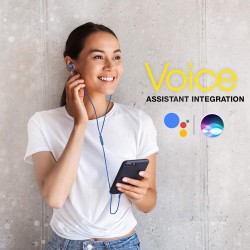 Infinity Zip 20 Wired in Ear Earphones with Mic (Blue) Infinity Zip 20 Wired in Ear Earphones with Mic (Blue)