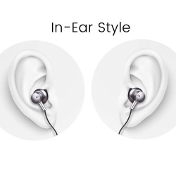 ZEBRONICS Zeb-Addiction Wired Earphone with Mic (Black) ZEBRONICS Zeb-Addiction Wired Earphone with Mic (Black)