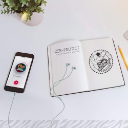 Zebronics Zeb-Protect Wired Earphone with Call Function(Green) Zebronics Zeb-Protect Wired Earphone with Call Function(Green)