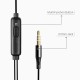 Zebronics Zeb-Calyx Wired in Ear Earphones with Mic (Black) Zebronics Zeb-Calyx Wired in Ear Earphones with Mic (Black)