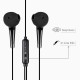 Zebronics Zeb-Calyx Wired in Ear Earphones with Mic (Black) Zebronics Zeb-Calyx Wired in Ear Earphones with Mic (Black)