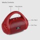 Zebronics ZEB-COUNTY 3W Wireless Bluetooth Portable Speaker With Supporting Carry Handle Zebronics ZEB-COUNTY 3W Wireless Bluetooth Portable Speaker With Supporting Carry Handle