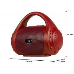 Zebronics ZEB-COUNTY 3W Wireless Bluetooth Portable Speaker With Supporting Carry Handle Zebronics ZEB-COUNTY 3W Wireless Bluetooth Portable Speaker With Supporting Carry Handle
