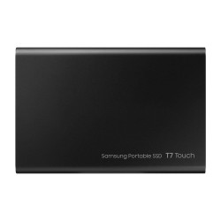 Samsung T7 Touch 2TB Up to 1,050MB/s USB 3.2 Gen 2 (10Gbps, Type-C) External Solid State Drive (Portable SSD) Black (MU-PC2T0K) Samsung T7 Touch 2TB Up to 1,050MB/s USB 3.2 Gen 2 (10Gbps, Type-C) External Solid State Drive (Portable SSD) Black (MU-PC2T0K)