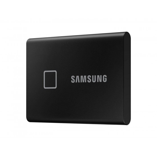 Samsung T7 Touch 2TB Up to 1,050MB/s USB 3.2 Gen 2 (10Gbps, Type-C) External Solid State Drive (Portable SSD) Black (MU-PC2T0K)