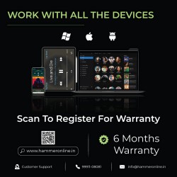 HAMMER Airflow Truly Wireless Earbuds (TWS) in-Built Mic (White) HAMMER Airflow Truly Wireless Earbuds (TWS) in-Built Mic (White)