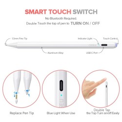 CASE U Stylus Pen for iPad with Plam Rejection & Tilt Sensor CASE U Stylus Pen for iPad with Plam Rejection & Tilt Sensor