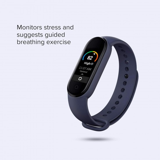 MI Smart Band 5- India's No. 1 Fitness Band, 1.1" (2.8 cm) AMOLED Color Display, 2 Weeks Battery Life MI Smart Band 5- India's No. 1 Fitness Band, 1.1" (2.8 cm) AMOLED Color Display, 2 Weeks Battery Life