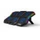 Cosmic Byte Meteoroid RGB Laptop Cooling Pad with 6 Fan upto 17 inch laptops (Black/Blue)