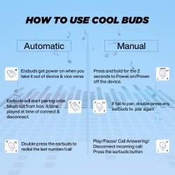 Coolpad Cool Bass Bluetooth Truly Wireless in Ear Earbuds with Mic (Blue) Coolpad Cool Bass Bluetooth Truly Wireless in Ear Earbuds with Mic (Blue)