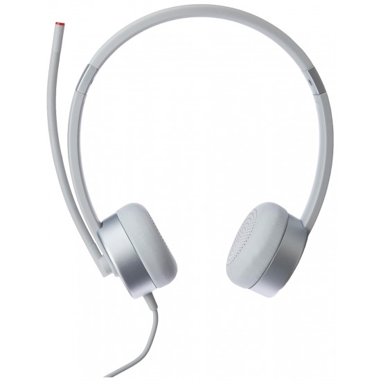 Lenovo 100 Wired On Ear Headphones with Mic (Cloud Grey) Lenovo 100 Wired On Ear Headphones with Mic (Cloud Grey)