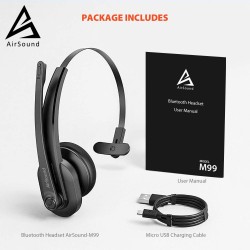 AirSound M99 Pro Bluetooth V5.0 Wireless Headset AirSound M99 Pro Bluetooth V5.0 Wireless Headset