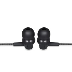 Modernista DopePlugs High Bass in Ear Wired Earphones with Mic, Black Modernista DopePlugs High Bass in Ear Wired Earphones with Mic, Black