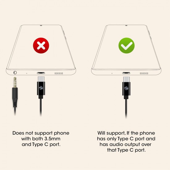 ZEBRONICS Zeb-Buds C2 in Ear Type C Wired Earphones with Mic (White) ZEBRONICS Zeb-Buds C2 in Ear Type C Wired Earphones with Mic (White)