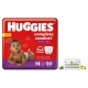 Huggies Wonder Pants, Medium Size Diapers (7-12 kg), 50 Count with 12 Hour Protection,White,Pack of 1