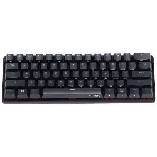 HyperX Alloy Origins 60 - USB-C Mechanical Gaming Keyboard - Ultra Compact 60% Form Factor - Red Switch