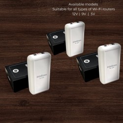 intelizon Intelizon MicroUps, 12V UPS for Router, Setup Box, WiFi CCTV, Baby Monitor - white intelizon Intelizon MicroUps, 12V UPS for Router, Setup Box, WiFi CCTV, Baby Monitor - white