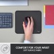 Logitech Mouse Pad - Studio Series, Computer Mouse Mat with Anti-Slip Rubber Base