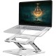 Dyazo Solid Height and Angle Adjustable Tabletop Laptop Riser/Laptop Stand