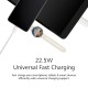Mi Xiaomi 22.5W Fast USB Type C Charger Combo|Compatible for Mobile,Power Banks|Fast Charging|(Adapter + USB to Type C Cable)|White Mi Xiaomi 22.5W Fast USB Type C Charger Combo|Compatible for Mobile,Power Banks|Fast Charging|(Adapter + USB to Type C Cable)|White