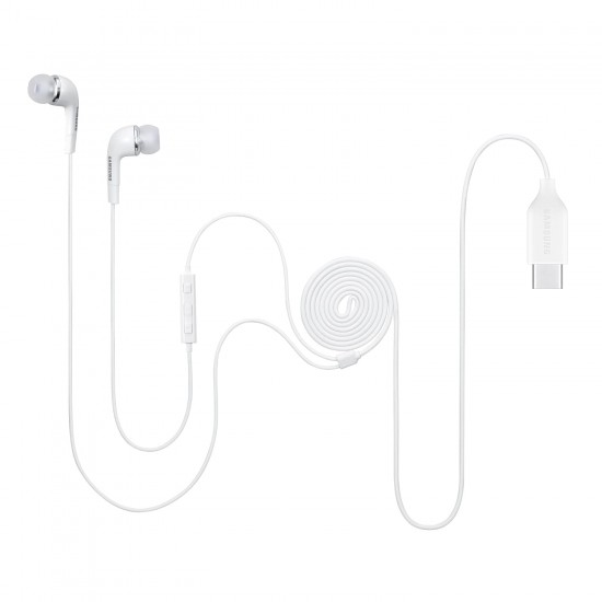 Samsung Original IC050 Type-C Wired in Ear Earphone with mic (White) Samsung Original IC050 Type-C Wired in Ear Earphone with mic (White)