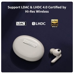 Oppo Enco X2 with Active Noise Cancellation, Triple Mic for Better Calls, Coaxial Dual-Driver for Deep bass Bluetooth Headset (Black) Oppo Enco X2 with Active Noise Cancellation, Triple Mic for Better Calls, Coaxial Dual-Driver for Deep bass Bluetooth Headset (Black)