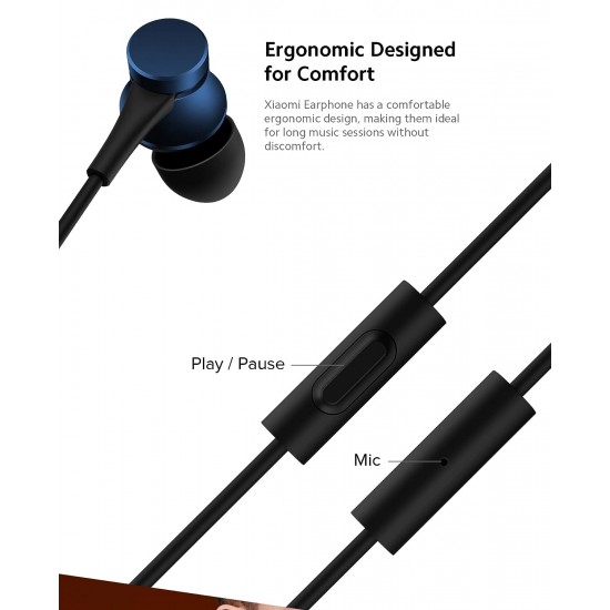 Xiaomi Wired in-Ear Earphones with Mic, Ultra Deep Bass & Metal Sound Chamber (Red) Xiaomi Wired in-Ear Earphones with Mic, Ultra Deep Bass & Metal Sound Chamber (Red)