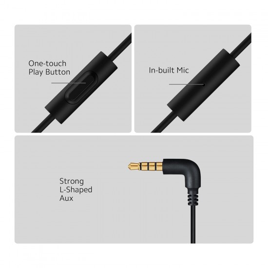 Xiaomi Wired in-Ear Earphones with Mic, Ultra Deep Bass & Metal Sound Chamber (Red) Xiaomi Wired in-Ear Earphones with Mic, Ultra Deep Bass & Metal Sound Chamber (Red)