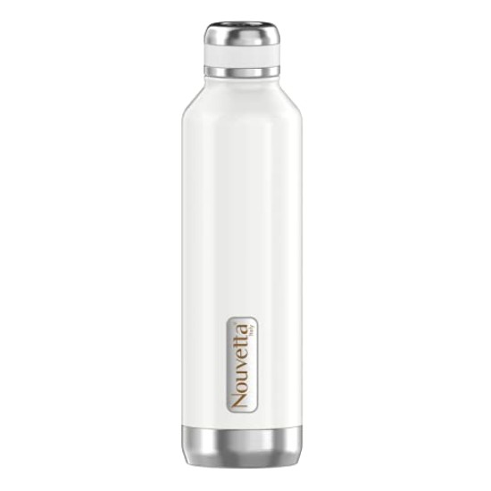 NOUVETTA ELITE VACU FLASK BOTTLE 750ML WHITE NOUVETTA ELITE VACU FLASK BOTTLE 750ML WHITE