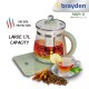 Brayden Aquo 11 Smart Electric Glass Kettle | 20 Preset menus | Milk, Tea Infuser, Soup & Multipurpose | Auto Shut Off | Boil Dry Protection | Borosilicate Glass Body (800W, 1.7 Ltr, Olive Green) Brayden Aquo 11 Smart Electric Glass Kettle | 20 Preset menus | Milk, Tea Infuser, Soup & Multipurpose | Auto Shut Off | Boil Dry Protection | Borosilicate Glass Body (800W, 1.7 Ltr, Olive Green)