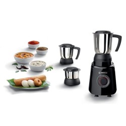 Bosch TrueMixx Black 500 Watt Joy Mixer Grinder, 3 Jars - MGM2133BIN Bosch TrueMixx Black 500 Watt Joy Mixer Grinder, 3 Jars - MGM2133BIN