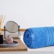 Cuddle Cotton Requisite 100% Cotton Bath Towel, 400 GSM, 70 cm x 147 cm, Azure Blue