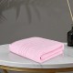 Cuddle Cotton Requisite 100% Cotton Bath Towel, 400 GSM, 70 cm x 147 cm, Blush Pink