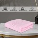 Cuddle Cotton Requisite 100% Cotton Bath Towel, 400 GSM, 70 cm x 147 cm, Blush Pink