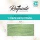 Cuddle Cotton Requisite 100% Cotton Bath Towel, 400 GSM, 70 cm x 147 cm, Emerald Green Cuddle Cotton Requisite 100% Cotton Bath Towel, 400 GSM, 70 cm x 147 cm, Emerald Green