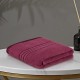 Cuddle Cotton Requisite 100% Cotton Bath Towel, 400 GSM, 70 cm x 147 cm, Merlot Red
