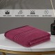 Cuddle Cotton Requisite 100% Cotton Bath Towel, 400 GSM, 70 cm x 147 cm, Merlot Red
