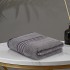 Cuddle Cotton Requisite 100% Cotton Bath Towel, 400 GSM, 70 cm x 147 cm, Sleek Grey