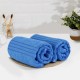 Cuddle Cotton Requisite Hand Towel Set of 2, 40 cm x 60 cm, 400 GSM, Azure Blue 100% Cotton