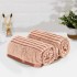 Cuddle Cotton Requisite Hand Towel Set of 2, 40 cm x 60 cm, 400 GSM, Beige Brown 100% Cotton