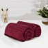 Cuddle Cotton Requisite Hand Towel Set of 2, 40 cm x 60 cm, 400 GSM, Merlot Red 100% Cotton