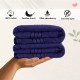 Cuddle Cotton Requisite Hand Towel Set of 2, 40 cm x 60 cm, 400 GSM, Sapphire Blue 100% Cotton Cuddle Cotton Requisite Hand Towel Set of 2, 40 cm x 60 cm, 400 GSM, Sapphire Blue 100% Cotton
