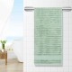 Cuddle Cotton Elite Bath Towel, 75 x 150 cm, Wave Design, Saga Green